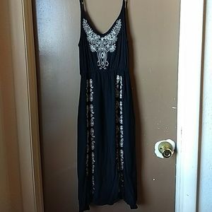 Pretty black sundress.